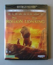 BLU RAY LE ROI LION - 4K ULTRA HD + BLU RAY - DISNEY - Jon FAVREAU -  NEUF