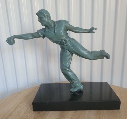 Ancienne sculpture art déco - art,