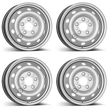 4 Alcar Jantes tole en acier 4-7011 6.0Jx16 Pouce ET68 5x130 pour Fiat Ducato Lo