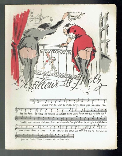 Curiosa partition chanson - curiosa,