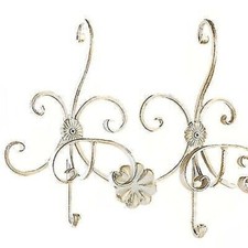 Patères À Mur 2 Places Fer