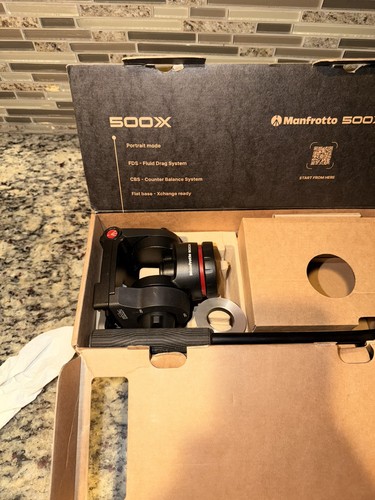 Manfrotto 500x fluid - manfrotto, head