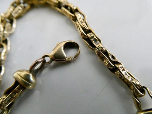 Ancien bracelet maille palmier - bracelet,