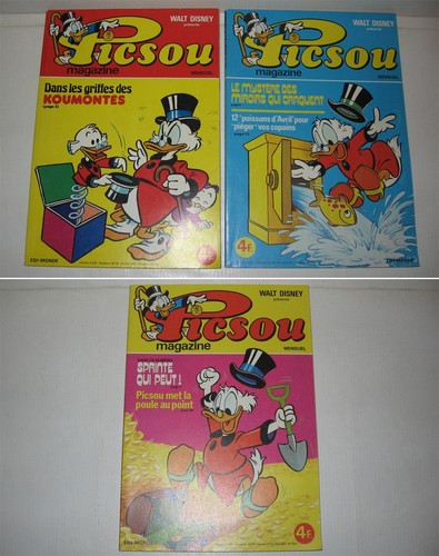 Picsou magazine 62 63 - magazine, 61,62,63