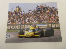 VOITURE CARTE ILLUSTREE 068 RENAULT RS01 1977. MOTEUR TURBO. JP JABOUILLE