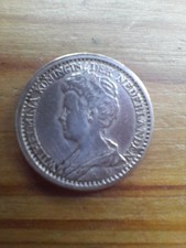 Piece Pays Bas 1918 Argent