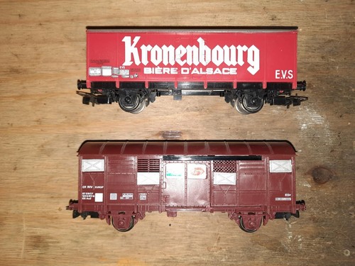 Lot wagons jouef attelage - 2, jouef,