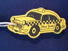 Porte-Clés Vintage en mousse Taxi New-York 1995