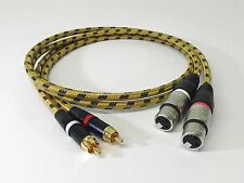 2x1, 50 Mètre Xlr-Cinch-Kabel