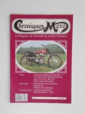 CHRONIQUES MOTO n°8 NORTON