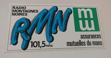 Autocollant Radio Montagnes