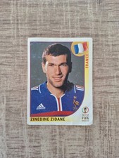 ZINEDINE ZIDANE IMAGE STICKER PANINI FIFA 2002 EQUIPE DE FRANCE