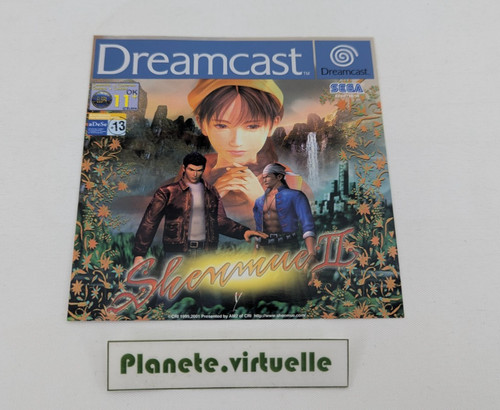 Shenmue dreamcast sega - shenmue, 2