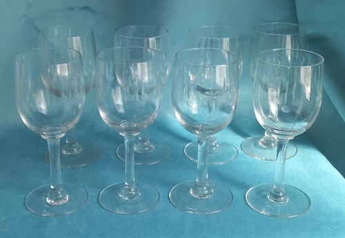 Lot verres pied anciens - de, 8