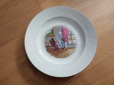 Assiette décorative ST AMAND Vintage SAISON HIVER Mois de l'année - JANVIER