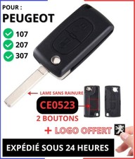 Coque Clé Plip PEUGEOT 107