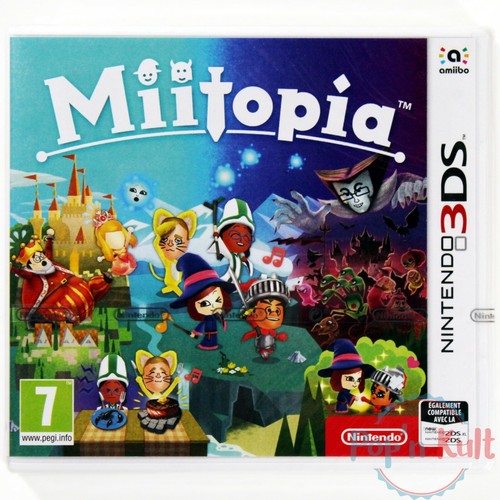Jeu miitopia sur nintendo - jeu,
