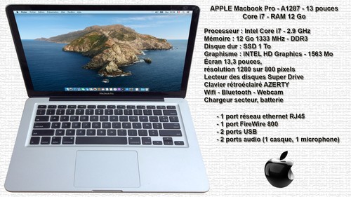 Apple macbook pro a1278 - apple,
