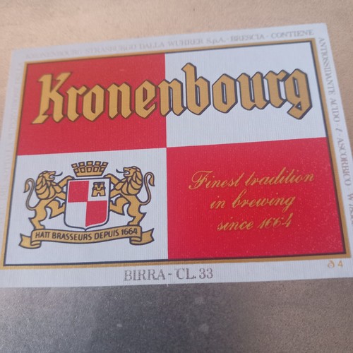 étiquette biere alsace brie - Étiquette, d'alsace