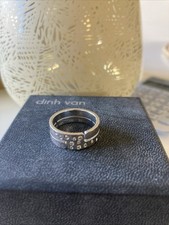 Bague dinh van blanc - dinh, or