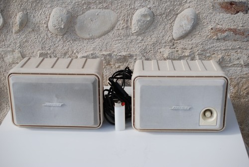 Enceintes actives blanches - 2,