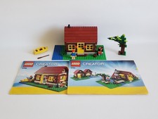 LEGO Creator 5766 Log Cabin Maison en Forêt 3-en-1 + Minifig + Notice