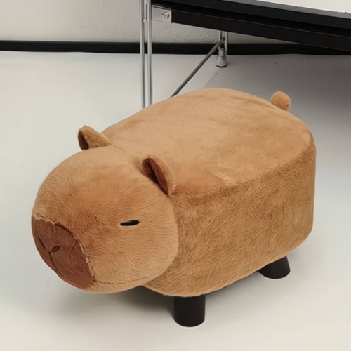 Tabouret capybara peluche - capybara,