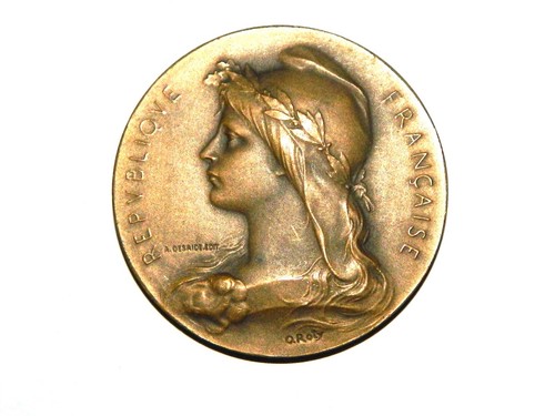 Jolie médaille bronze - médaille, par