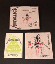 Boîtier Vide Metallica Live