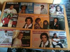 lot de 12 vinyles 45 T