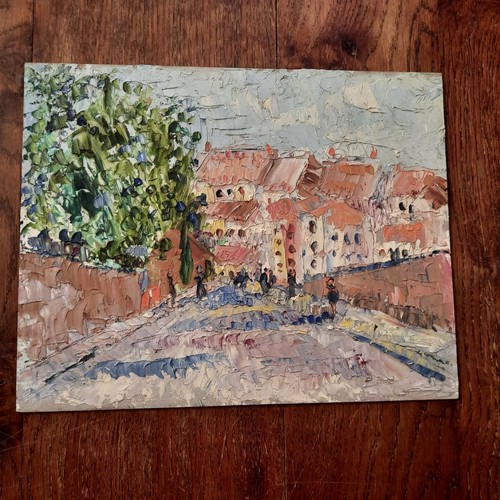 Tableau huile isorel - tableau,