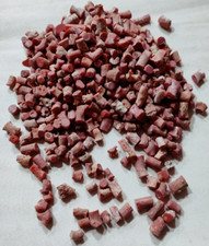 Vintage corail rouge brut