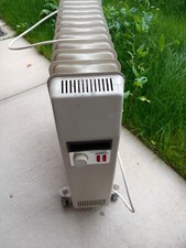 Radiateur À Bain D’Huile Portable, 8 Éléments, 2000W, Avec 3 Puissances De Chale