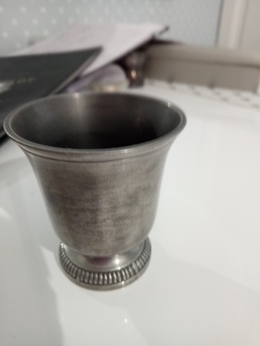 Vase timbale etain - vase,