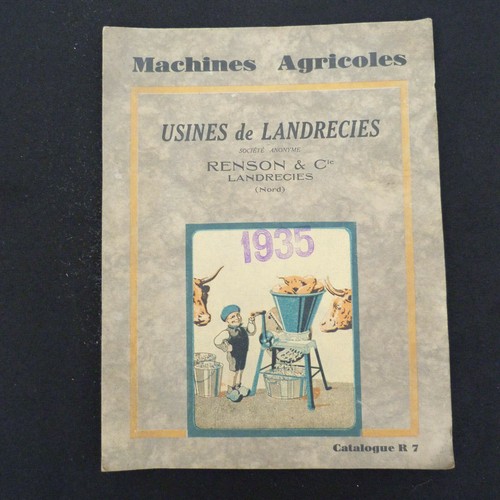 Catalogue ancien machines - catalogue,