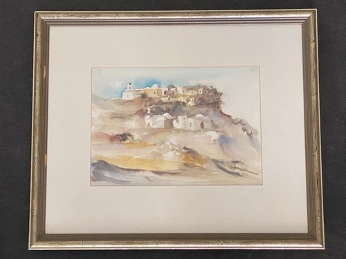 Aquarelle mokhtar benjeddi - aquarelle,