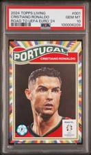 2024 Topps Living Road To Uefa Euro 2024 001 Cristiano Ronaldo