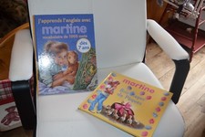 2 livres neufs martine  j'apprends l'anglais et bricolage de paques colissimo --