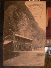 cpa 74 sixt cantine du fer a