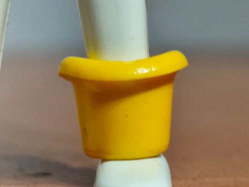 Playmobil poing jaune - poing, cheville