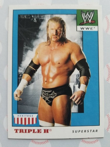 Rare 2008 triple wwe - wwe, topps