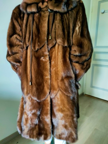 Manteau fourrure vison - fourrure,
