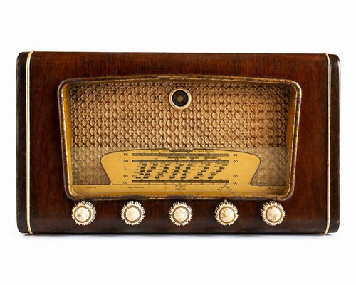 Radio ancienne vintage bois - ancienne,