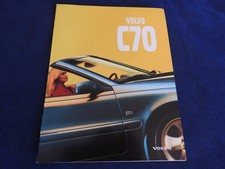 Catalogue depliant volvo c70 - catalogue,