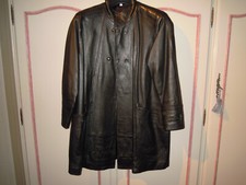 manteau cuir agneau femme T.40 on état
