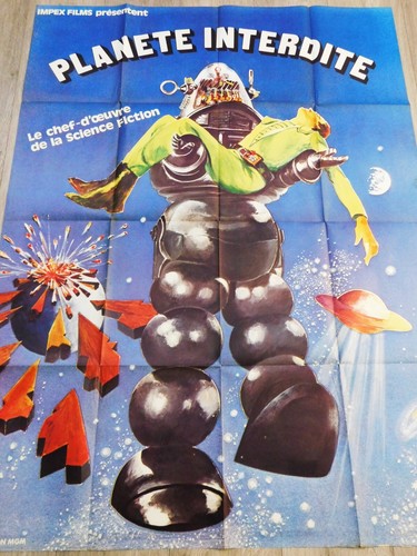 Planete interdite affiche - planete,