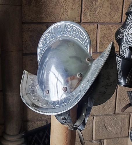 Casque médiéval spectacle - casque, de