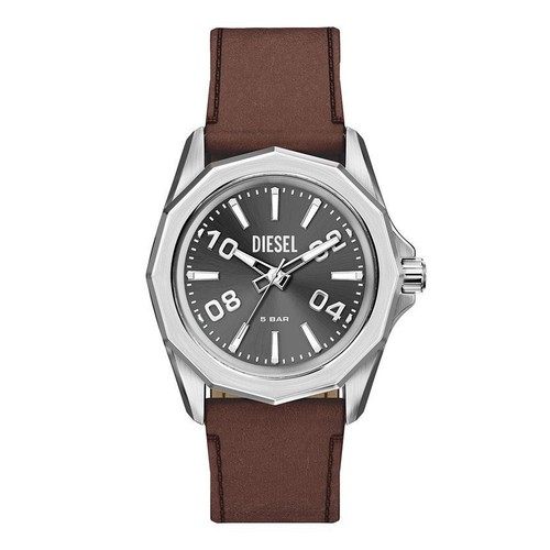 Diesel montre cuir pour - en,