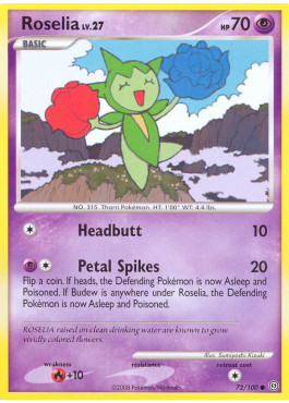 Pokémon roselia stf - pokémon, (stf