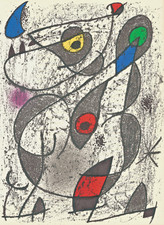 Lithographie Joan Miro 1972
